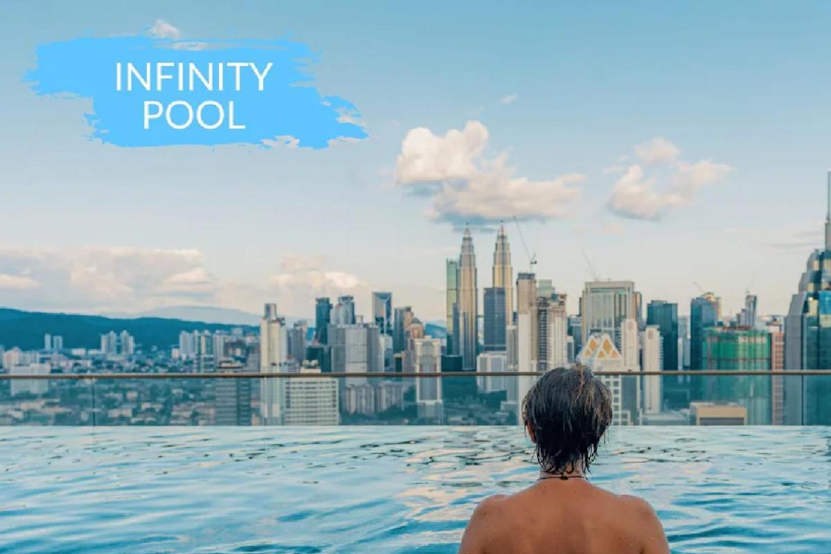 Skypool Kl Free Infinity Pool Over Kuala Lumpur Hostel Екстериор снимка